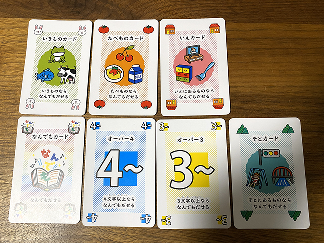 ワードバスケットお題カード